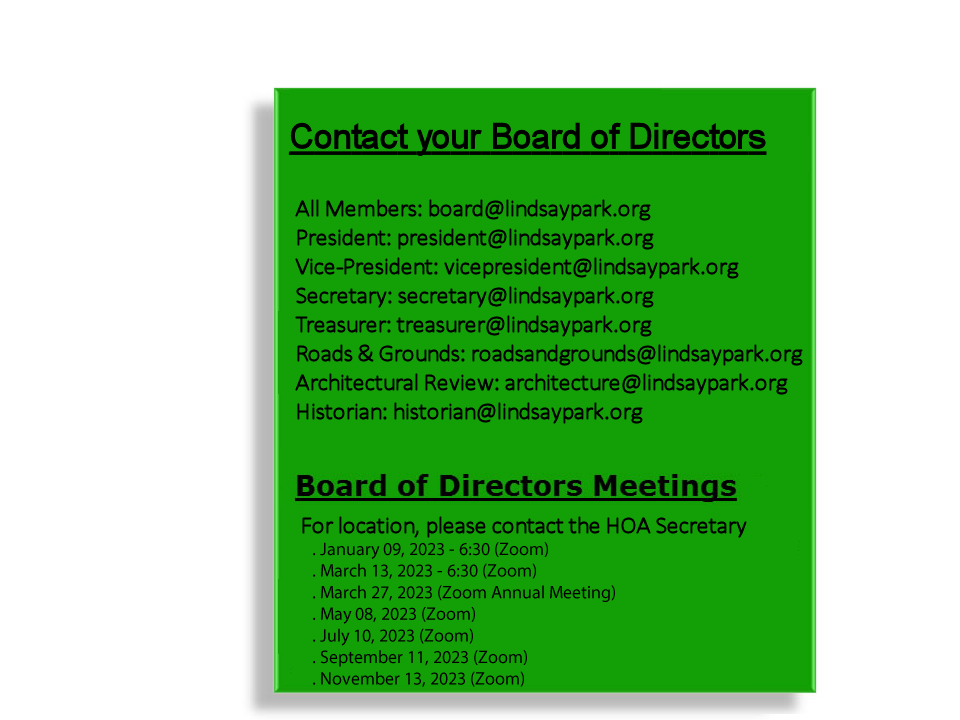 E-mail addresses